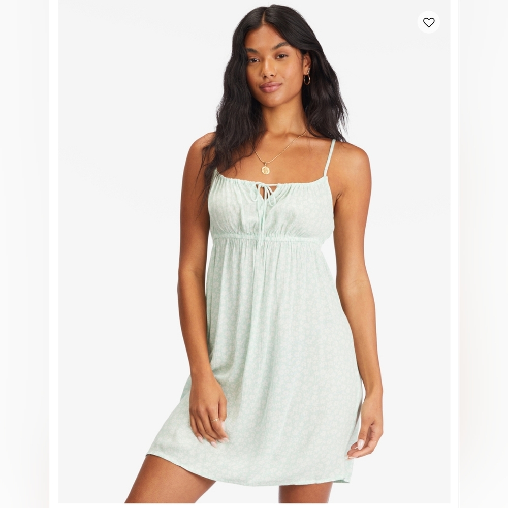Billabong Mint Green Mini Dress